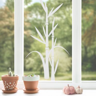 Sticker pour fenêtres -  No.8 Bamboo