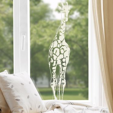 Sticker pour fenêtres - No.TA1 Giraffe