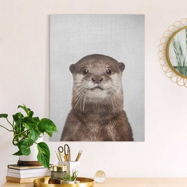 Tableau sur toile - Otter Oswald - Format portrait 3:4