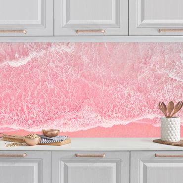 Revêtement mural cuisine - Ocean In Pink