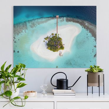 Impression sur toile - Ocean Paradise Maldives