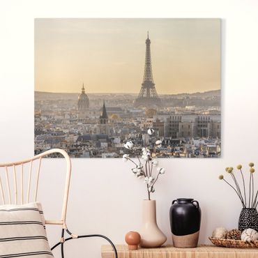 Impression sur toile - Paris at Dawn