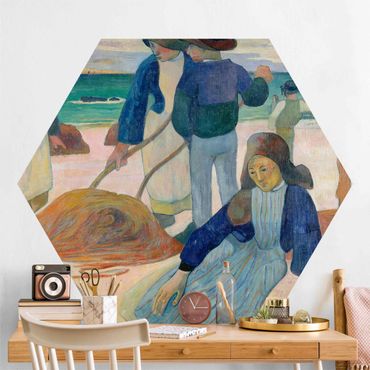 Papier peint hexagonal autocollant avec dessins - Paul Gauguin - Tang Collectors