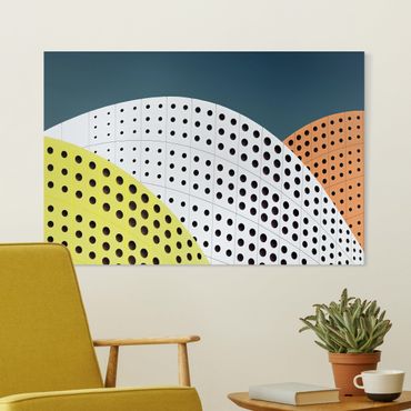 Tableau sur toile - Perforation In Architecture