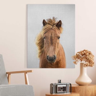 Tableau sur toile - Horse Pauline - Format portrait 3:4