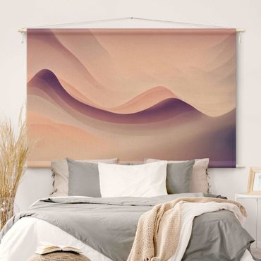Tenture murale - Gradient Peach-Colour