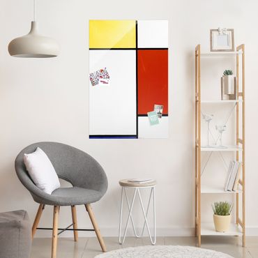 Tableau en verre - Piet Mondrian - Composition I