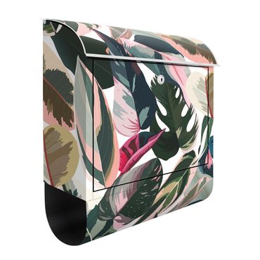 Letterbox - Pink Tropical Pattern XXL