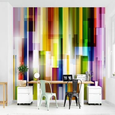 Papier peint - Rainbow Cubes