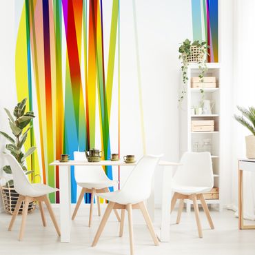 Papier peint - Rainbow Stripes