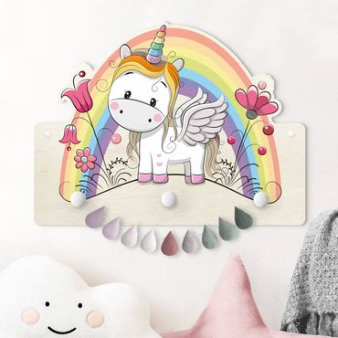 Porte-manteau enfant - Rainbow Unicorn