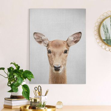 Tableau sur toile - Roe Deer Rita - Format portrait 3:4