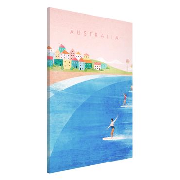 Tableau magnétique - Poster de voyage - Australie