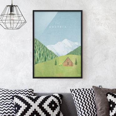 Framed poster - Tourism Campaign - Austria