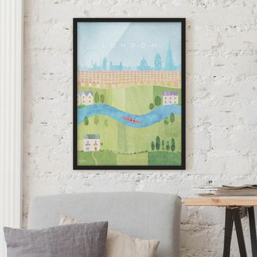 Framed poster - Tourism Campaign - London II