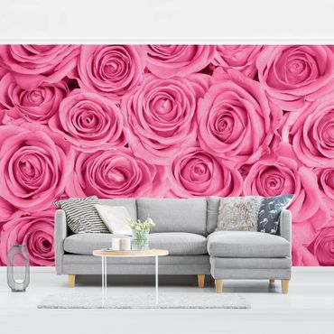 Papier peint - Pink Roses