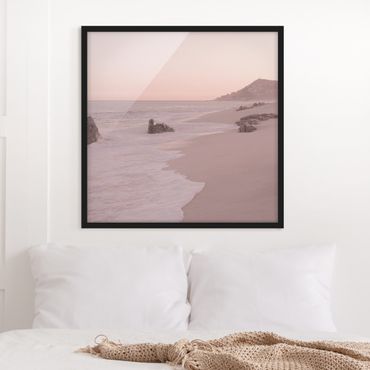 Framed poster - Reddish Golden Beach