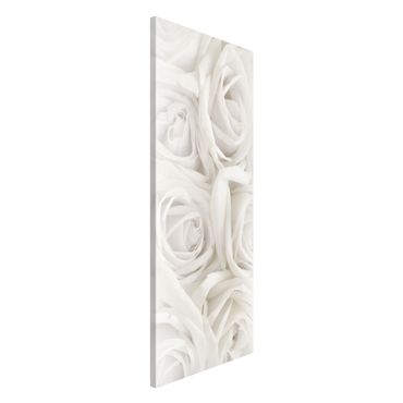 Tableau magnétique - White Roses