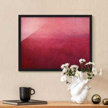 Framed poster - Red Desert