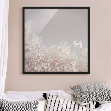 Framed poster - Soft Flowers