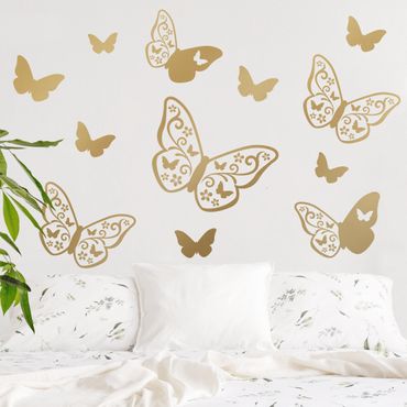 Sticker mural - Decorative Buttterflies