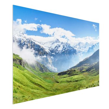 Impression sur forex - Swiss Alpine Panorama - Format paysage 3:2