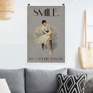 Poster reproduction - Smile, you can't kill them all - 2:3