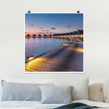 Poster - Sunset In Paradise