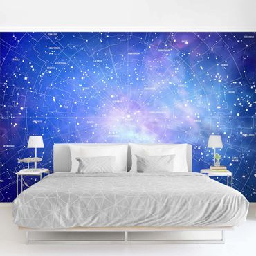 Papier peint - Stelar Constellation Star Chart