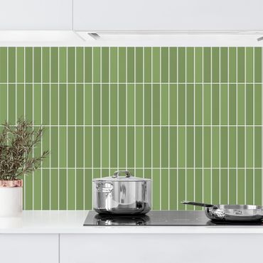 Revêtement cuisine - Subway Tiles - Green
