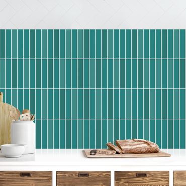 Revêtement cuisine - Subway Tiles - Turquoise