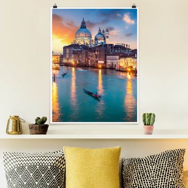 Poster - Sunset in Venice