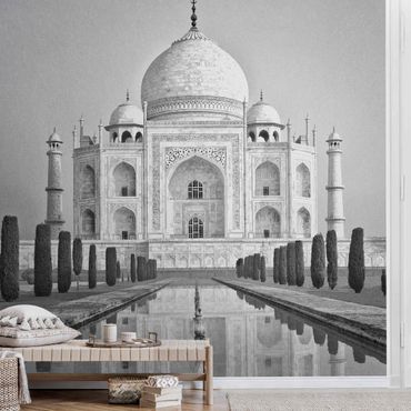 Metallic wallpaper - Taj Mahal With Garden