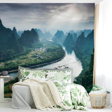 Papier peint - View Of Li River And Valley