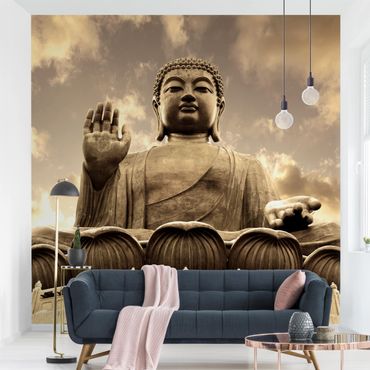 Papier peint - Big Buddha Sepia