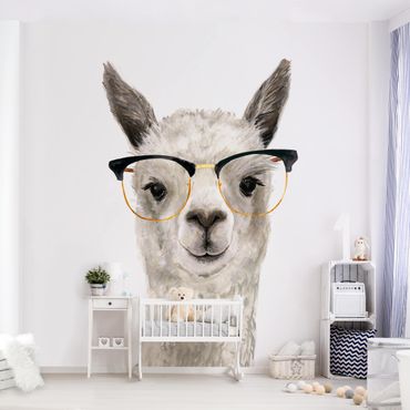 Papier peint - Hip Lama With Glasses I