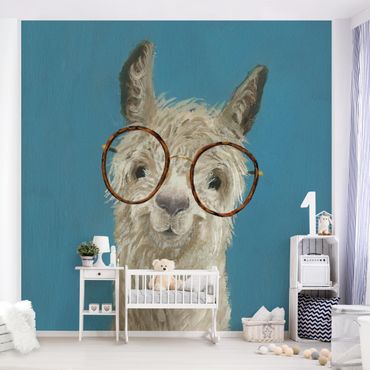 Papier peint - Lama With Glasses I