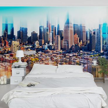 Papier peint - Manhattan Skyline Urban Stretch