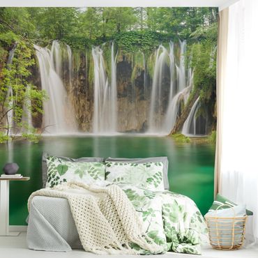 Papier peint - Waterfall Plitvice Lakes