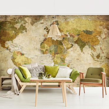Papier peint - World map