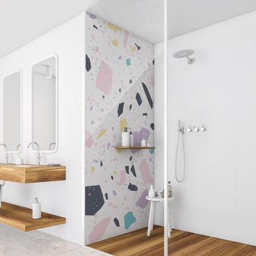 Revêtement mural de douche - Terrazzo Pattern Capri