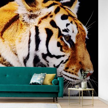 Metallic wallpaper - Tiger Beauty