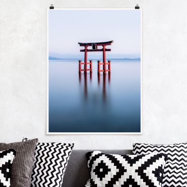 Poster - Torii In Water