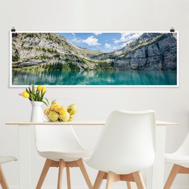 Poster - Divine Mountain Lake