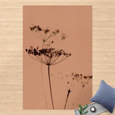 Tapis en liège - Dried Flower And Shadows - Format portrait 2:3
