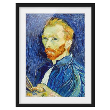 Poster encadré - Van Gogh - Autoportrait