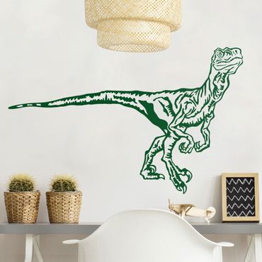 Sticker mural - Velociraptor