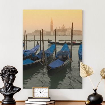 Tableau sur toile naturel - Venice Dreams - Format portrait 3:4