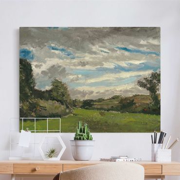 Tableau sur toile naturel - Vincent van Gogh - Between The Dunes - Format paysage 4:3