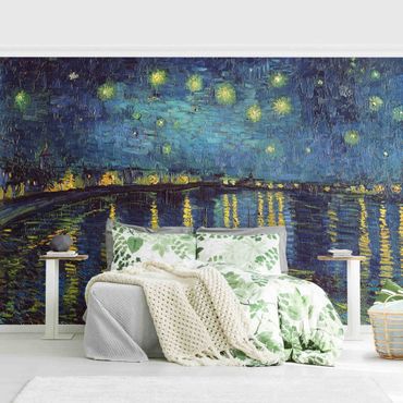 Walpaper - Vincent Van Gogh - Starry Night Over The Rhone